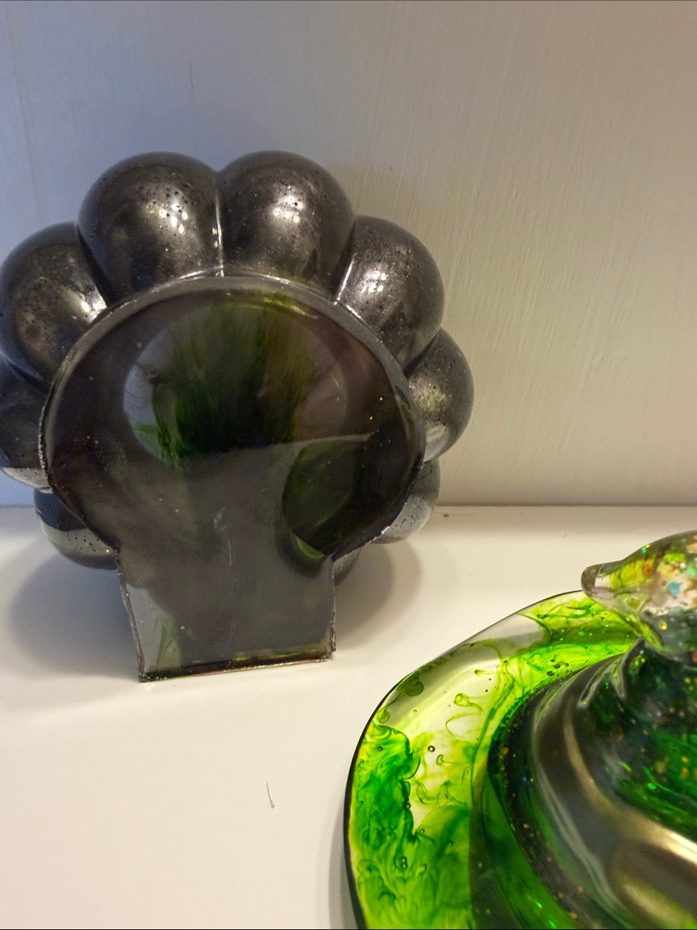 Handmade Resin  Pumpkin House Decorative Jar - Picture 5 of 5